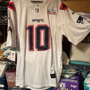 Drake maye Super Bowl jersey